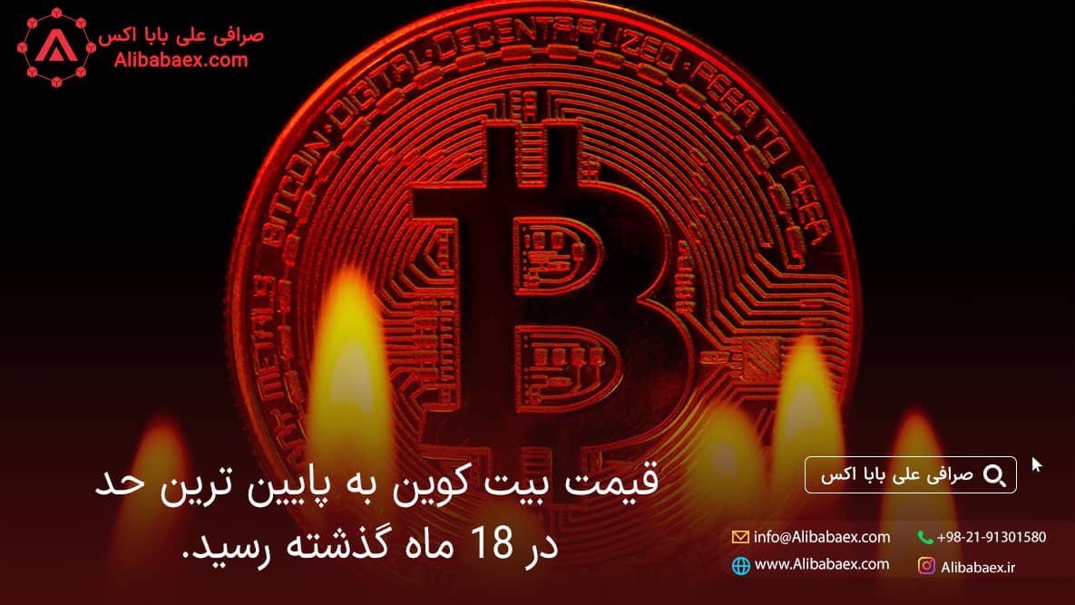 قیمت BTC به 20.8 هزار دلار سقوط کرد | صرافی اکسچنج لند قیمت btc در 18 ماه