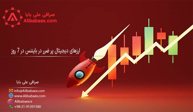 ارزهای دیجیتال پر ضرر در بایننس در 7 روز اکسچنج لند 